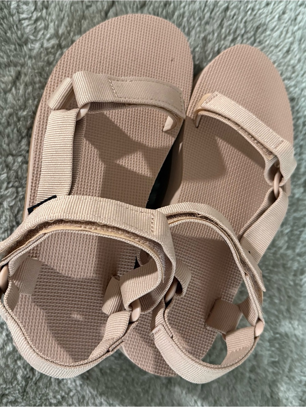 Teva Nude flatform strap sandals